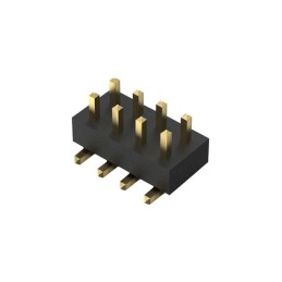 1 pcs : BF030-08A-B0-0600-0277-0600-LB - 8POS, 2MM PITCH PIN HDR, DIL, SM