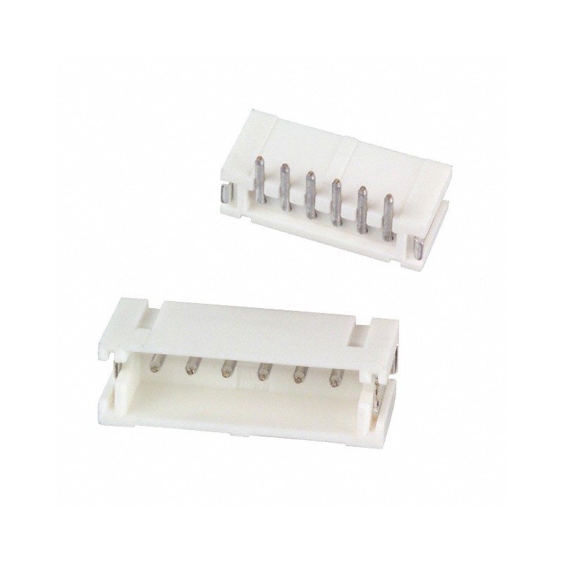 1 pcs : B6B-ZR-SM4-TF - CONN HEADER SMD 6POS 1.5MM