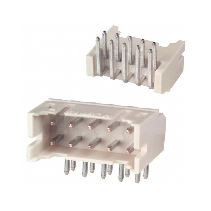1 pcs : S10B-PHDSS - CONN HEADER R/A 10POS 2MM