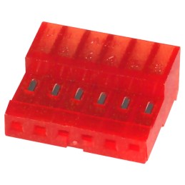 1 pcs : 3-640440-6 - CONN RCPT 6POS IDC 22AWG TIN