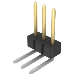 1 pcs : PBC03SGBN - CONN HEADER R/A 3POS 2.54MM