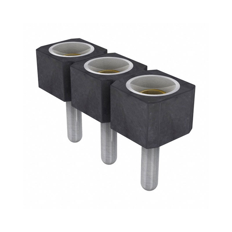 1 pcs : 315-83-103-41-003101 - CONN SOCKET 3POS 0.1 GOLD PCB