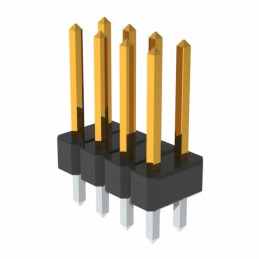 1 pcs : PBC04DFAN - CONN HEADER VERT 8POS 2.54MM