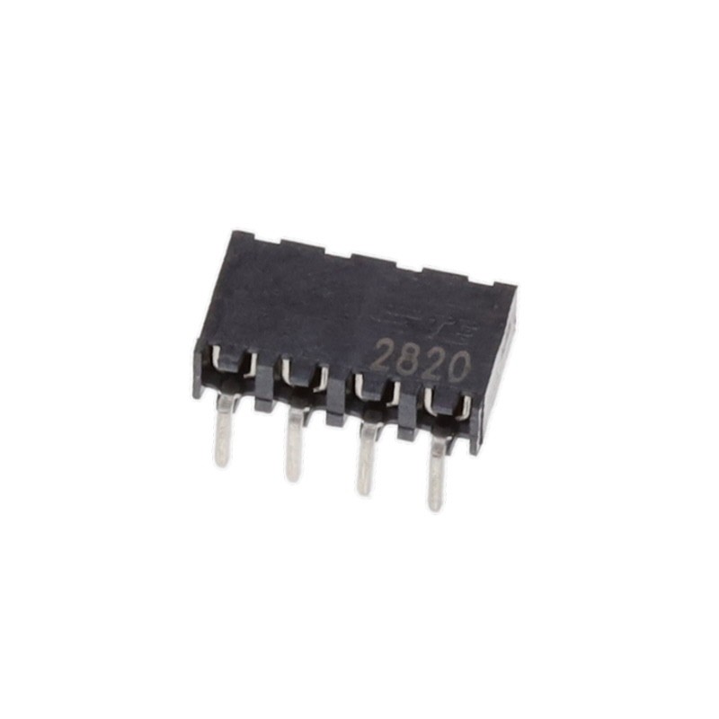 1 pcs : 2314930-4 - 4P,2MM,B-B,REC,SRHZ,2.1,0.76AU,T