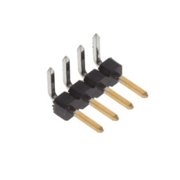 1 pcs : 2842123-4 - 4P,2MM,BRK HDR,SRRT,2.8,0.38AU,B
