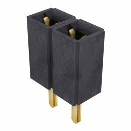 1 pcs : SLW-102-01-G-S - CONN RCPT 2POS 0.1 GOLD PCB