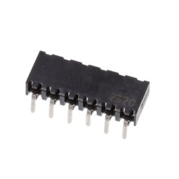 1 pcs : 2314928-6 - 6P,2MM,B-B,REC,SRHZ,2.1,0.1AU,TB