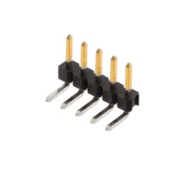 1 pcs : 2842115-5 - 5P,2MM,BRK HDR,SRRT,2.8,0.38AU,T