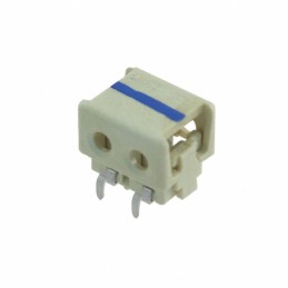 1 pcs : 1-2106751-2 - CONN WIRE IDC 2POS 20AWG PCB RA