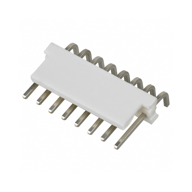 1 pcs : 640389-8 - CONN HEADER R/A 8POS 3.96MM