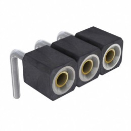 1 pcs : 801-83-003-20-002101 - CONN SOCKET 3P 0.1 GOLD PCB R/A