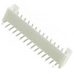 1 pcs : 1-440055-5 - CONN HEADER R/A 15POS 2MM