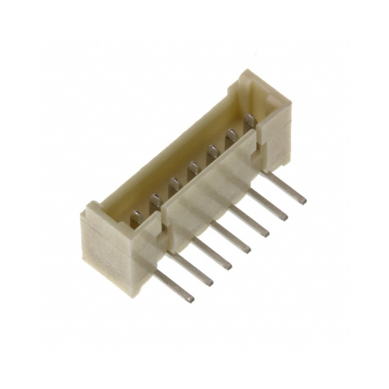 1 pcs : 1734829-7 - CONN HEADER R/A 7POS 1.25MM