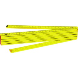 1 pcs - CK 2m Wood Metric Folding Ruler