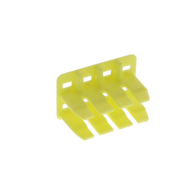 1 pcs : 174983-7 - CONN PLUG DBL LOCK 8POS YELLOW