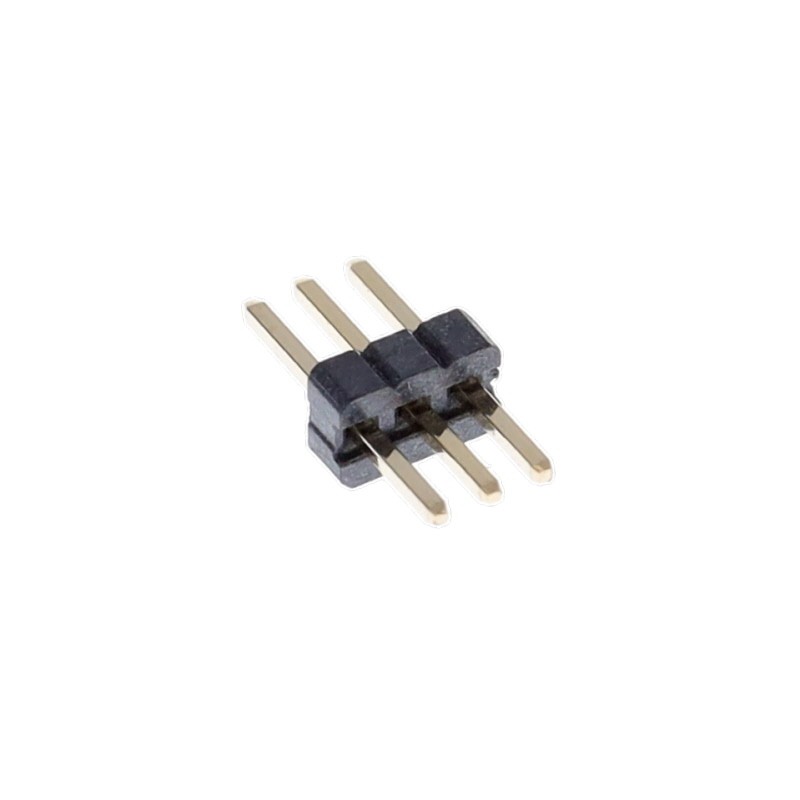 1 pcs : BD020-03-A-J-0350-0300-L-G - 03W, 1.27MM PITCH PIN HDR, SIL,