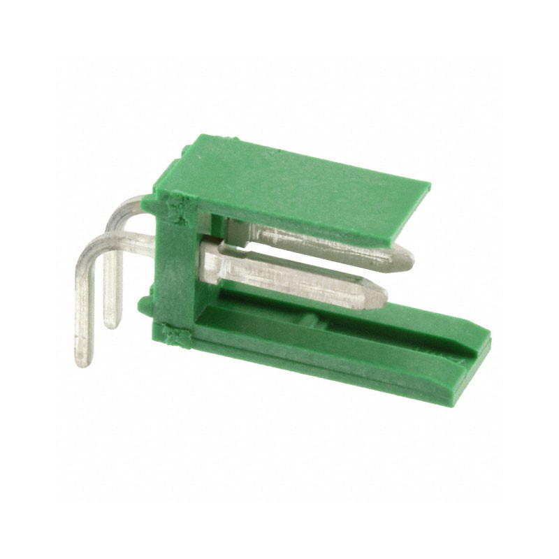 1 pcs : 280615-1 - CONN HEADER R/A 2POS 3.96MM