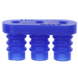1 pcs : 794272-1 - CONN WIRE SEAL 3POS UMNL BLUE