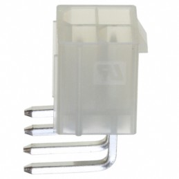 1 pcs : 1586041-4 - CONN HEADER R/A 4POS 4.2MM