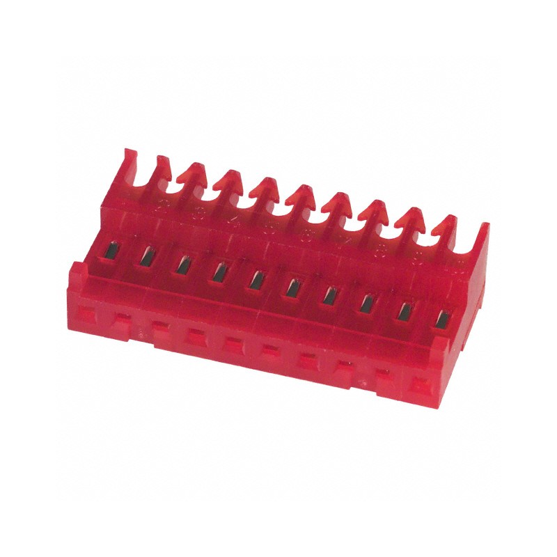 1 pcs : 4-644540-0 - CONN RCPT 10POS IDC 22AWG TIN