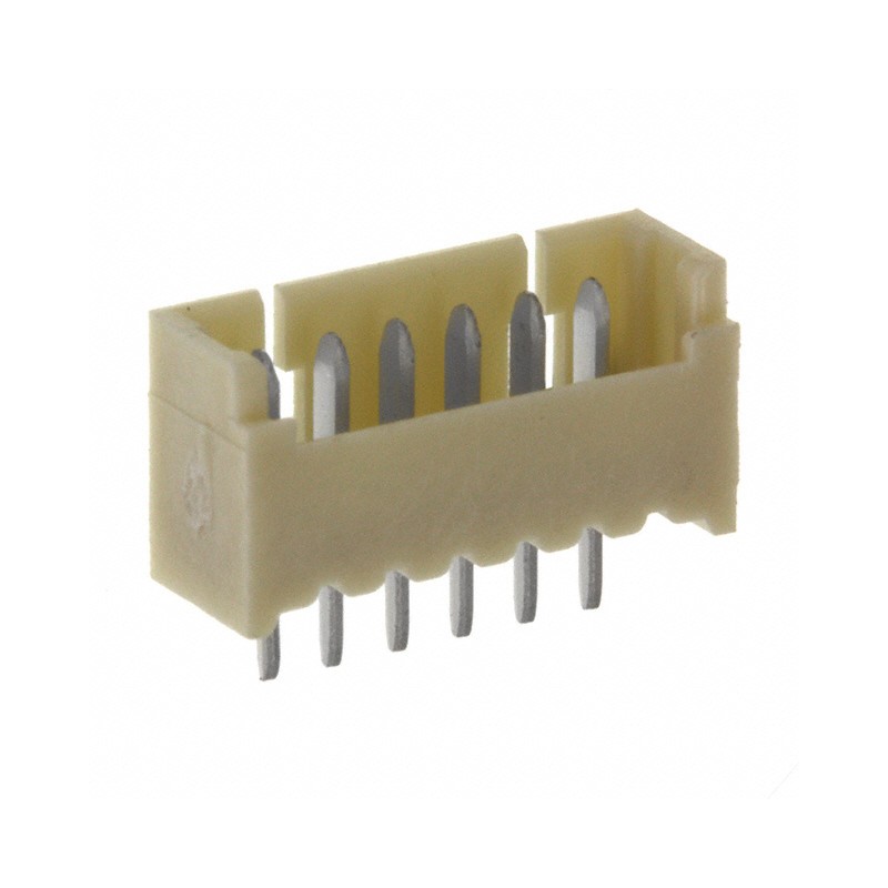 1 pcs : 1734598-6 - CONN HEADER VERT 6POS 1.25MM