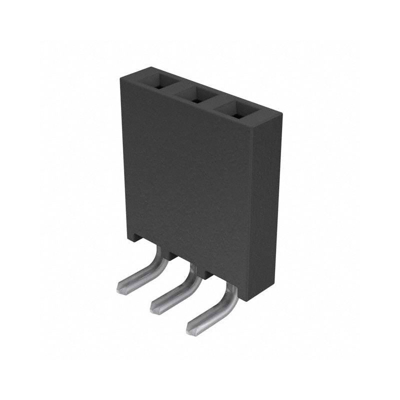 1 pcs : SSQ-103-02-T-S-RA - CONN RCPT 3POS 0.1 TIN PCB R/A