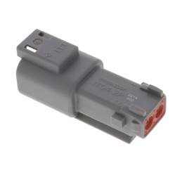 1 pcs : IT04-2P-002 - CONN RCPT HSG 2POS