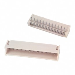 1 pcs : S12B-ZR - CONN HEADER R/A 12POS 1.5MM