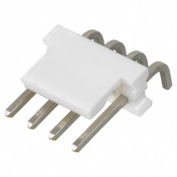 1 pcs : 640389-4 - CONN HEADER R/A 4POS 3.96MM
