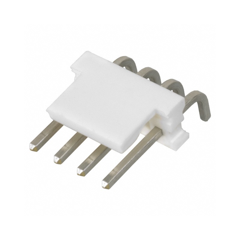 1 pcs : 640389-4 - CONN HEADER R/A 4POS 3.96MM