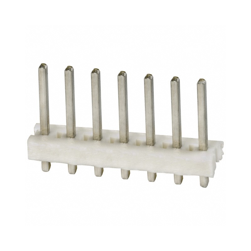 1 pcs : 640383-7 - CONN HEADER VERT 7POS 3.96MM
