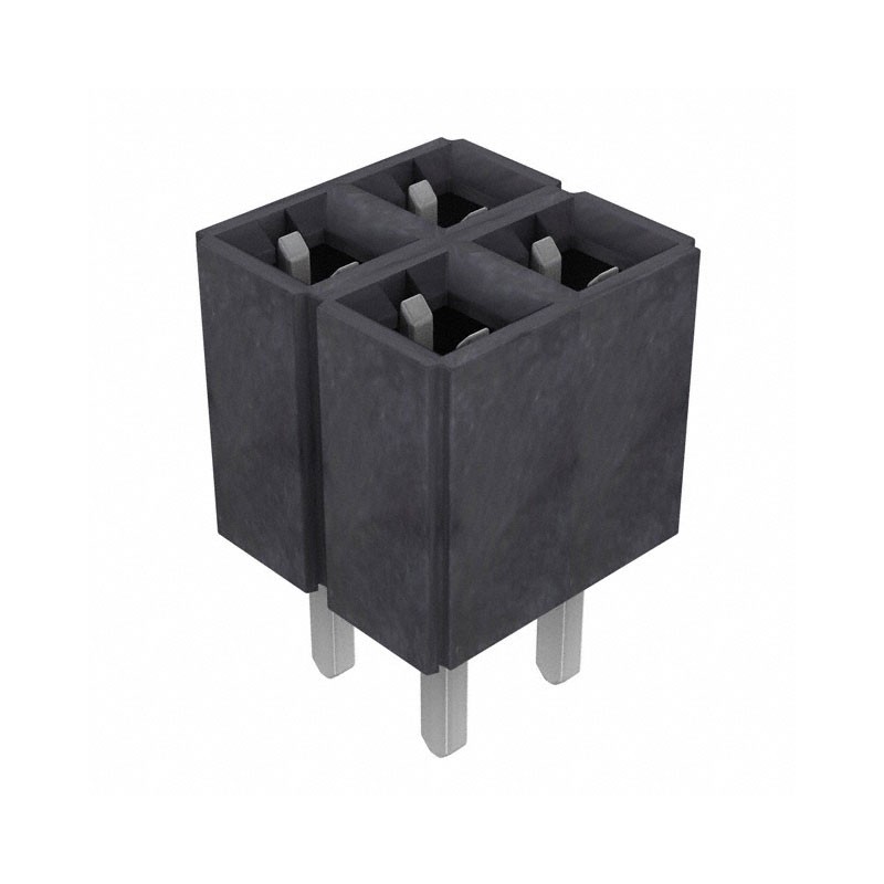 1 pcs : SLW-102-01-T-D - CONN RCPT 4POS 0.1 TIN PCB