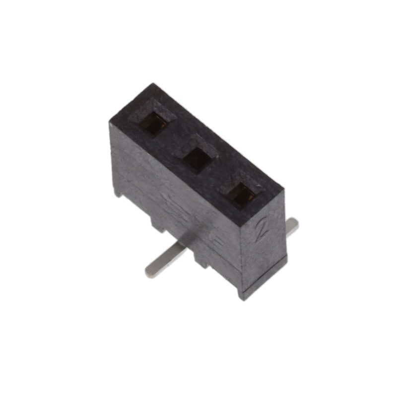 1 pcs : 2307813-3 - 3P,2MM,BB,REC,SRVT,SMD,0.1AU,TR,
