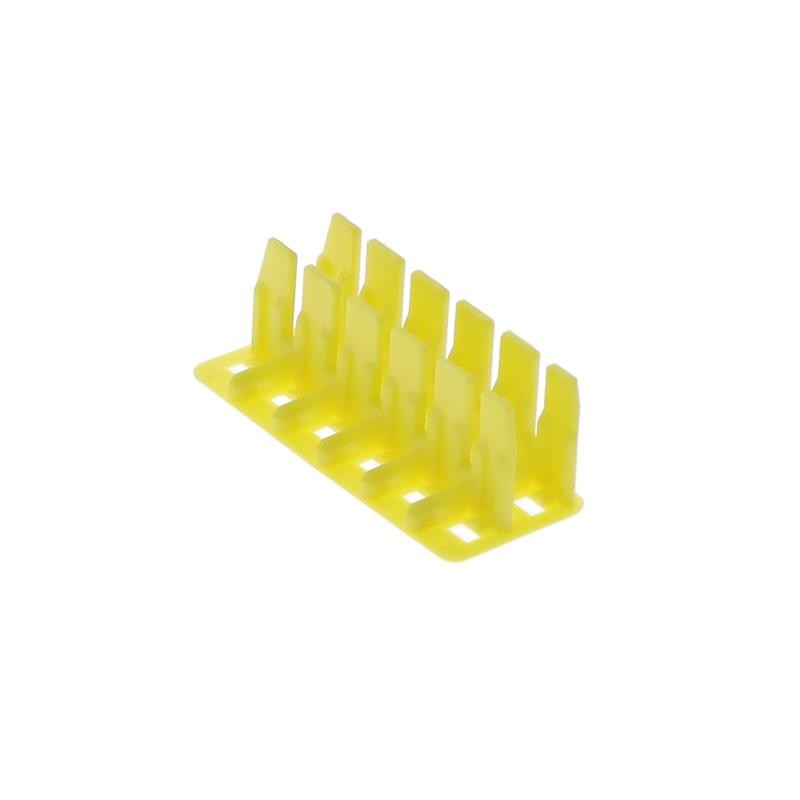1 pcs : 184058-1 - CONN LOCK PLATE DOUBLE 12POS