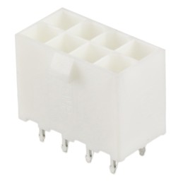 1 pcs : 1586038-8 - CONN HEADER VERT 8POS 4.2MM