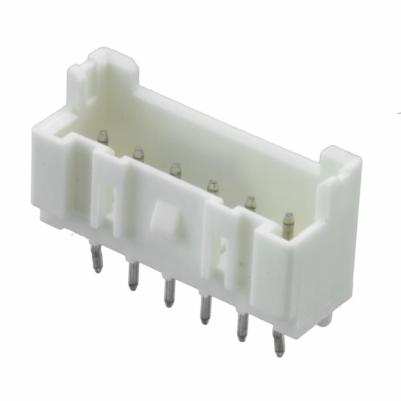 1 pcs : 1744418-6 - CONN HEADER VERT 6POS 2.5MM