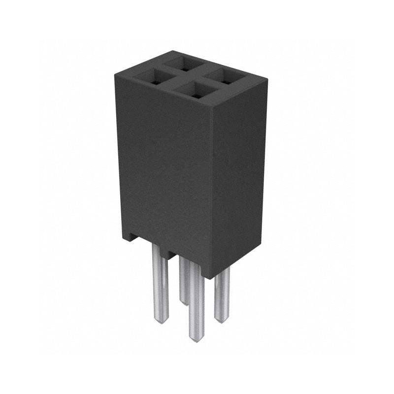 1 pcs : SSQ-102-02-T-D - CONN RCPT 4POS 0.1 TIN PCB