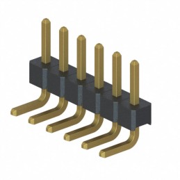 1 pcs : M22-2530605 - CONN HEADER R/A 6POS 2MM