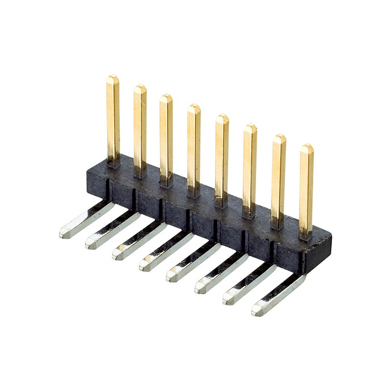 1 pcs : M50-3930842 - CONN HEADER R/A 8POS 1.27MM