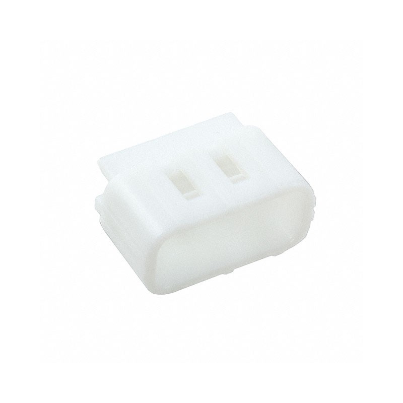 1 pcs : 1-174360-1 - CONN CAP 3POS DBL LOCK NATURAL