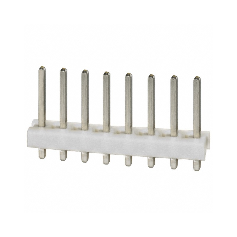 1 pcs : 640383-8 - CONN HEADER VERT 8POS 3.96MM