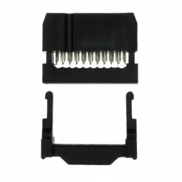 1 pcs : SFH213-PPPC-D05-ID-BK-M181 - CONN HEADER 10POS IDC 28AWG GOLD