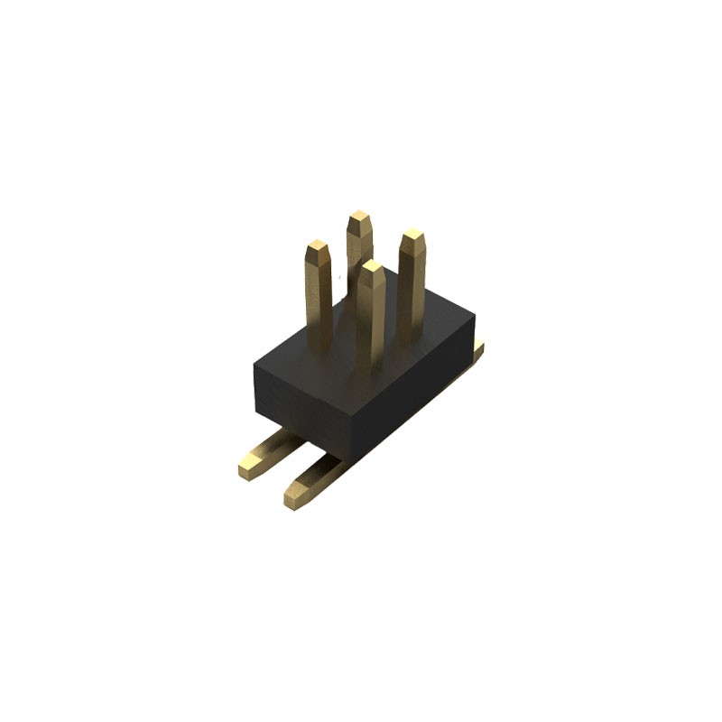 1 pcs : BC050-04A-K0-0200-0160-0480-LB - 4W,1.0MM PITCH ELEV PIN HDR,DIL,