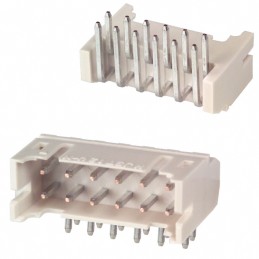 1 pcs : S12B-PHDSS - CONN HEADER R/A 12POS 2MM