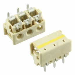 1 pcs : 2106489-3 - CONN WIRE IDC 3POS 18AWG PCB RA