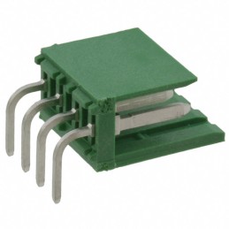 1 pcs : 280616-1 - CONN HEADER R/A 4POS 3.96MM