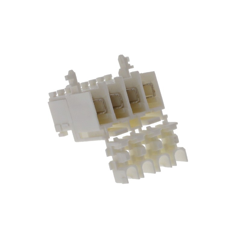 1 pcs : 2178661-4 - CONN PLUG 4POS IDC SILVER