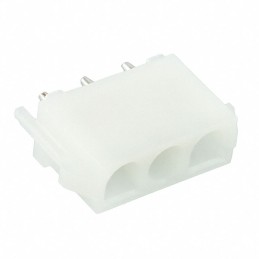 1 pcs : 643413-1 - CONN HDR 3POS 0.25 TIN PCB
