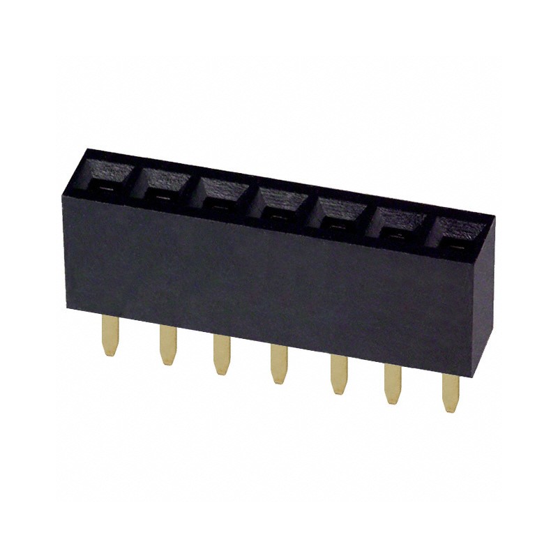 1 pcs : PPPC071LFBN-RC - CONN HDR 7POS 0.1 GOLD PCB