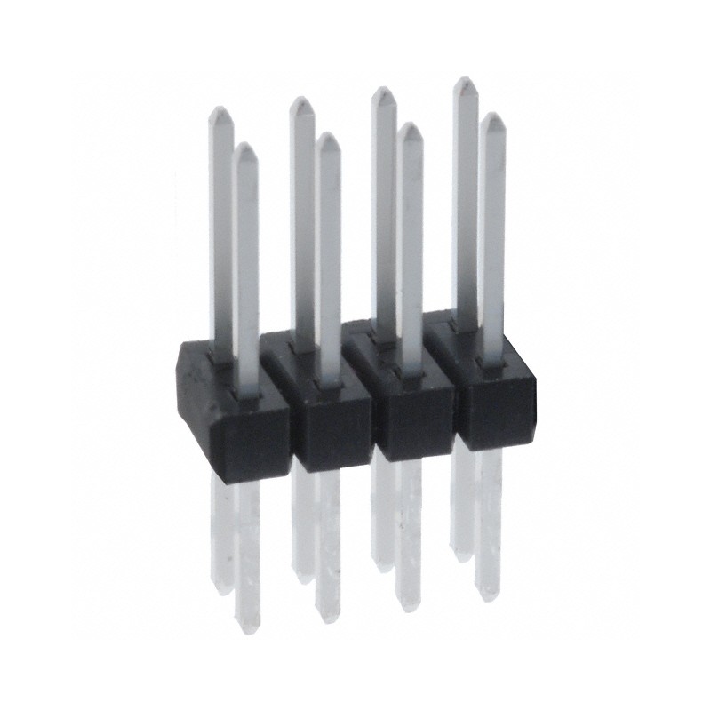 1 pcs : PEC04DFBN - CONN HEADER VERT 8POS 2.54MM